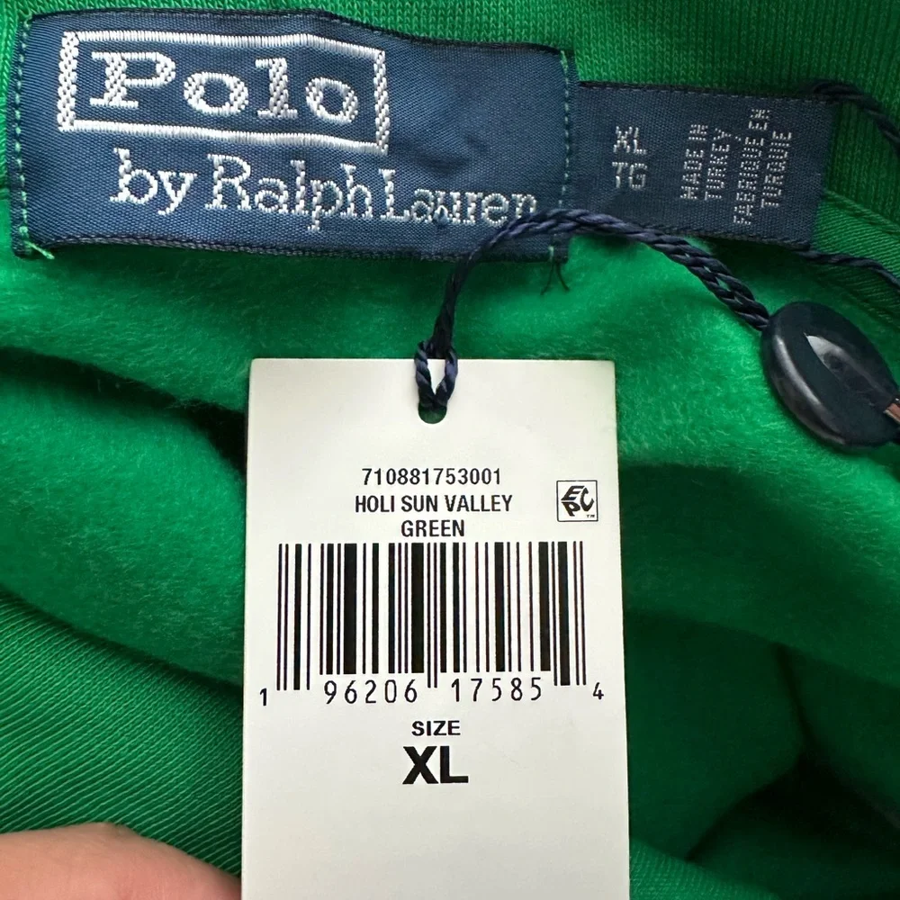 Polo Ralph Lauren Polo Ski Sportsman 92 Stadium Fleece Hoodie PWing Men Size XL